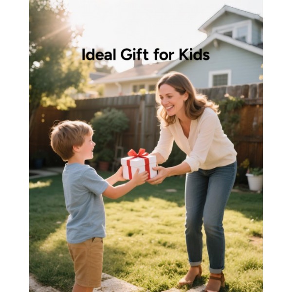 koktot Giant Inflatable Crocodile Pool Float, Animal Themed Pool Toy for Birthday, Summer Party, Halloween Decorations, Blow Up Photo Prop, Party Favors, Fun Gift for Kids