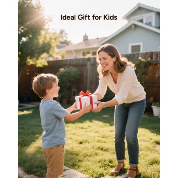 Kids Gardening Shovel Set – 3-Piece Children’s Outdoor Planting Tools – Safe, Durable, Ergonomic Handles – Perfect for Gardening, Potting, and Gifts